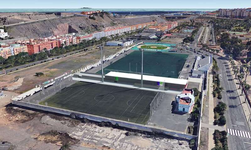 Campo de fútbol Mundial 82 de Jinámar (Foto TA)